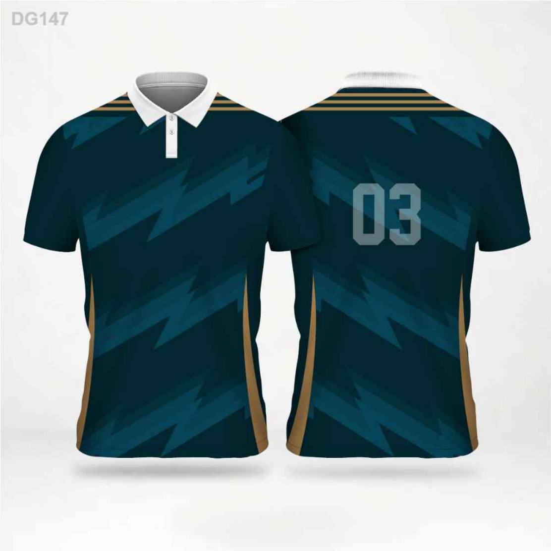 Jersey design pattern A-15 — indicative, can be produced for cricket, football or basketball
