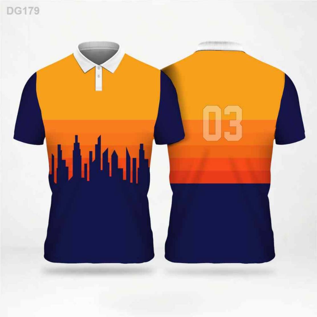 Jersey design pattern A-17 — indicative, can be produced for cricket, football or basketball