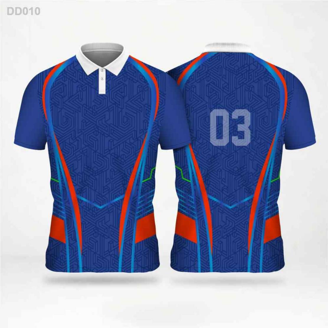 Jersey design pattern C-01 — indicative, can be produced for cricket, football or basketball