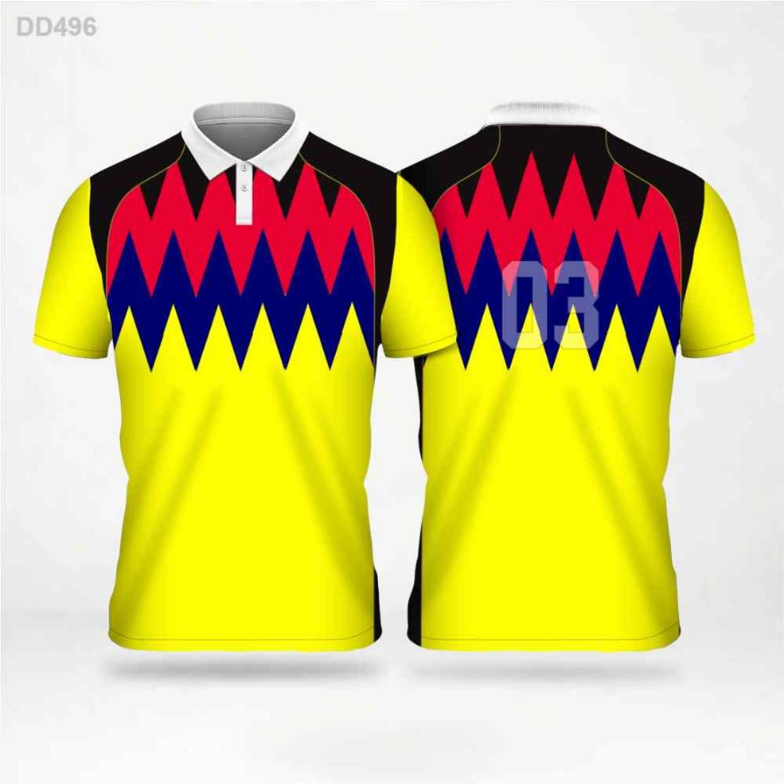 Jersey design pattern C-15 — indicative, can be produced for cricket, football or basketball