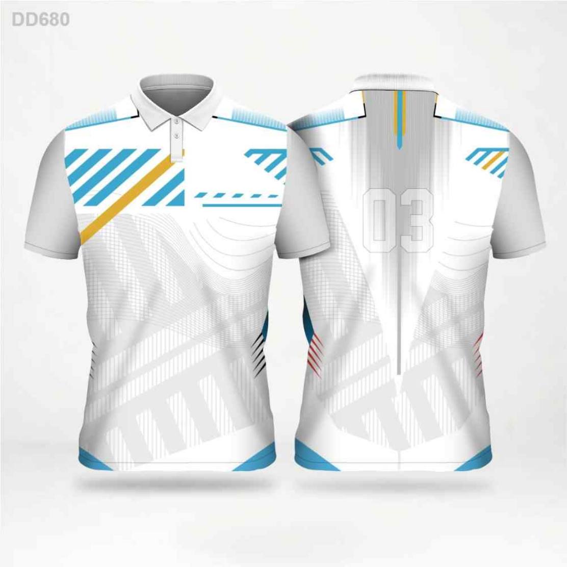 Jersey design pattern C-17 — indicative, can be produced for cricket, football or basketball