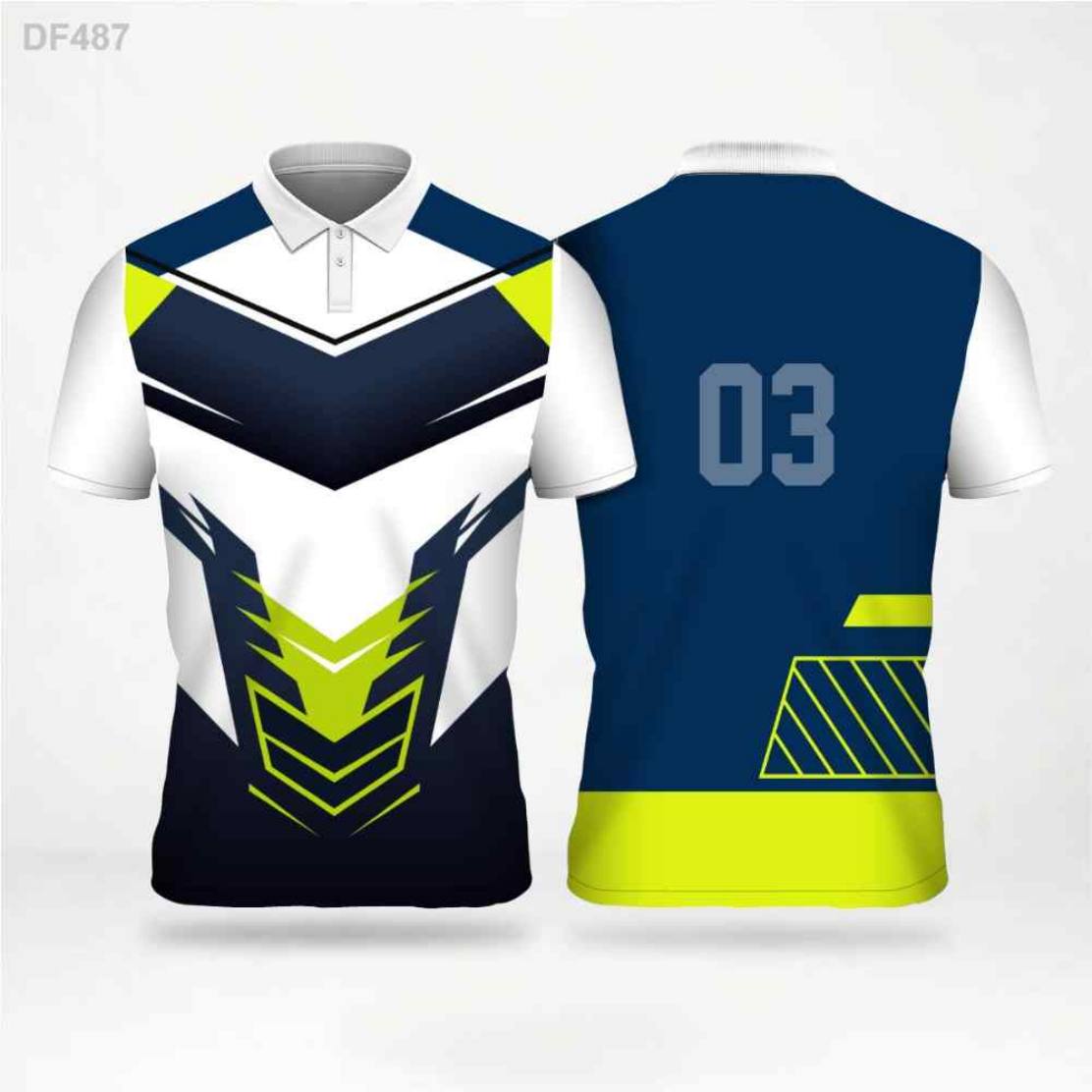 Jersey design pattern D-02 — indicative, can be produced for cricket, football or basketball