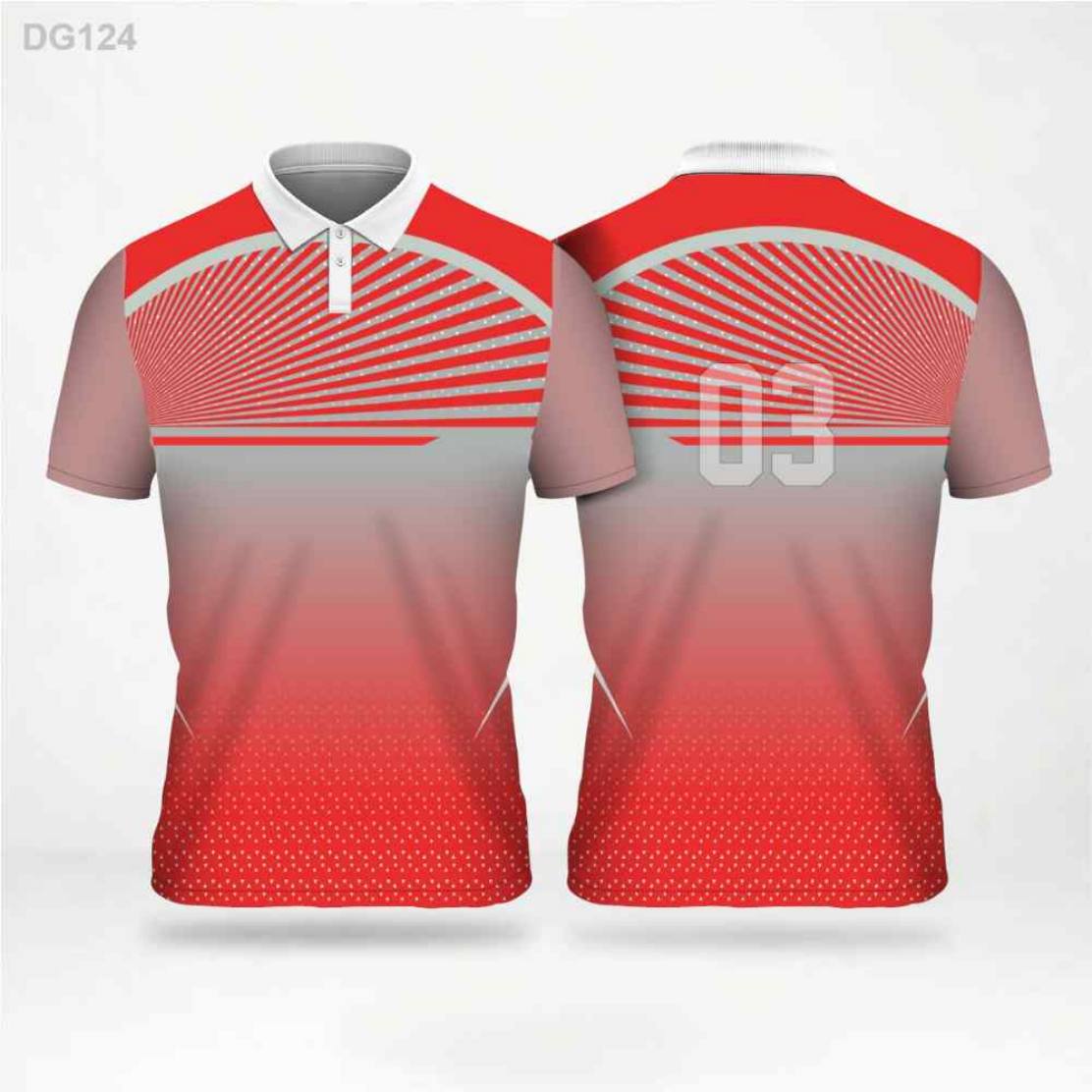 Jersey design pattern D-09 — indicative, can be produced for cricket, football or basketball