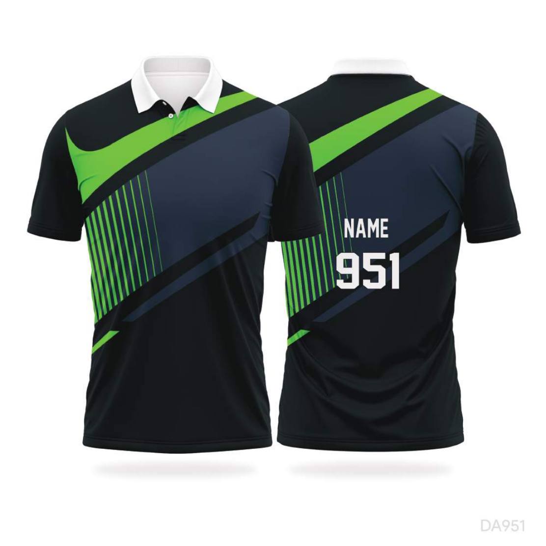 Jersey design pattern E-19 — indicative, can be produced for cricket, football or basketball